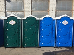 Биотуалеты, туалетные кабины б/у в хорошем состоянии - миниатюра-1 (Москва)
