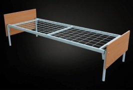 Прочные одноярусные кровати для строительных вагончиков, бытовок - миниатюра-0 (Тамбов)