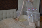 Детская приставная кроватка трансформер - миниатюра-2 (Барнаул)