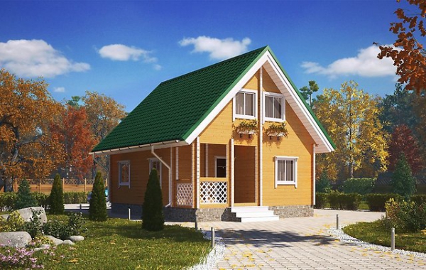 Построим дом 3х4 всего за 60 дней из профилированного бруса во Владивостоке (Владивосток)