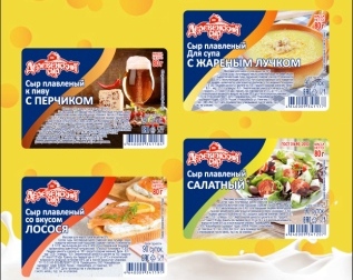Сыр плавленый в ассортименте (Новосибирск)