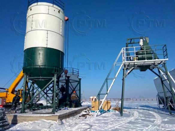 Зимний бетонный завод RTM			 (Новосибирск)