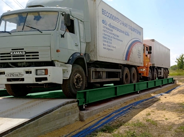 Автомобильные весы АСП 60 тонн 20 метров на поверхности (Белгород)