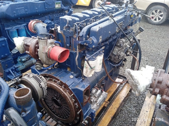Двигатель б/у для спецтехники Weichai WP12  ЕВРО2 Двухклапанный  (Владивосток)