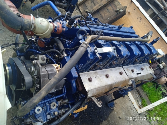 Двигатель б/у для дизель-генератора  Ricardo R6126IZLD (Владивосток)
