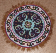 Подарок нанайский коврик сделанный в ручную