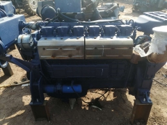Двигатель судовой б\у  Weichai WD10C260-17 с гидравлическим реверс-редуктором  - миниатюра-2 (Владивосток)